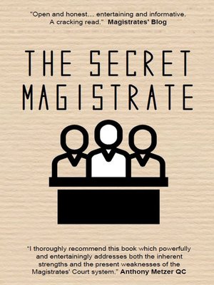 cover image of The Secret Magistrate